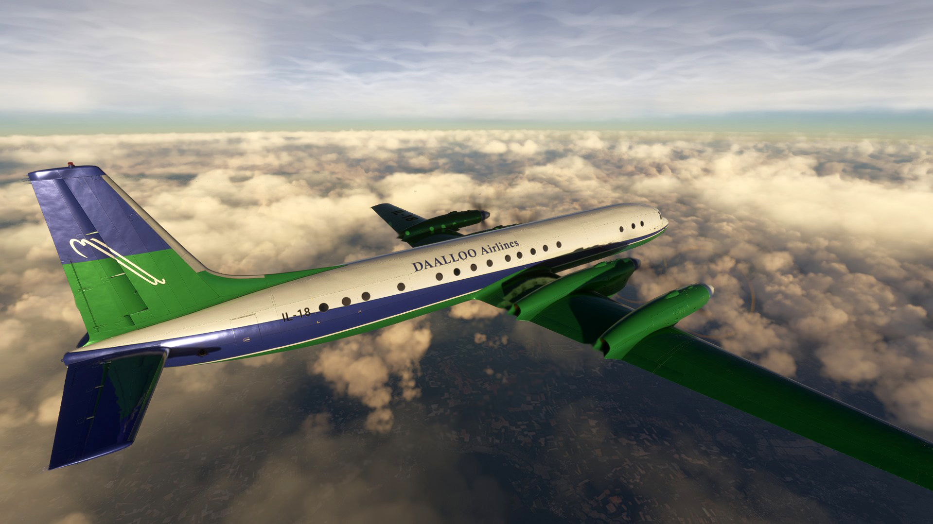 Ilyushin Il-18D Ilyushin Il-18D