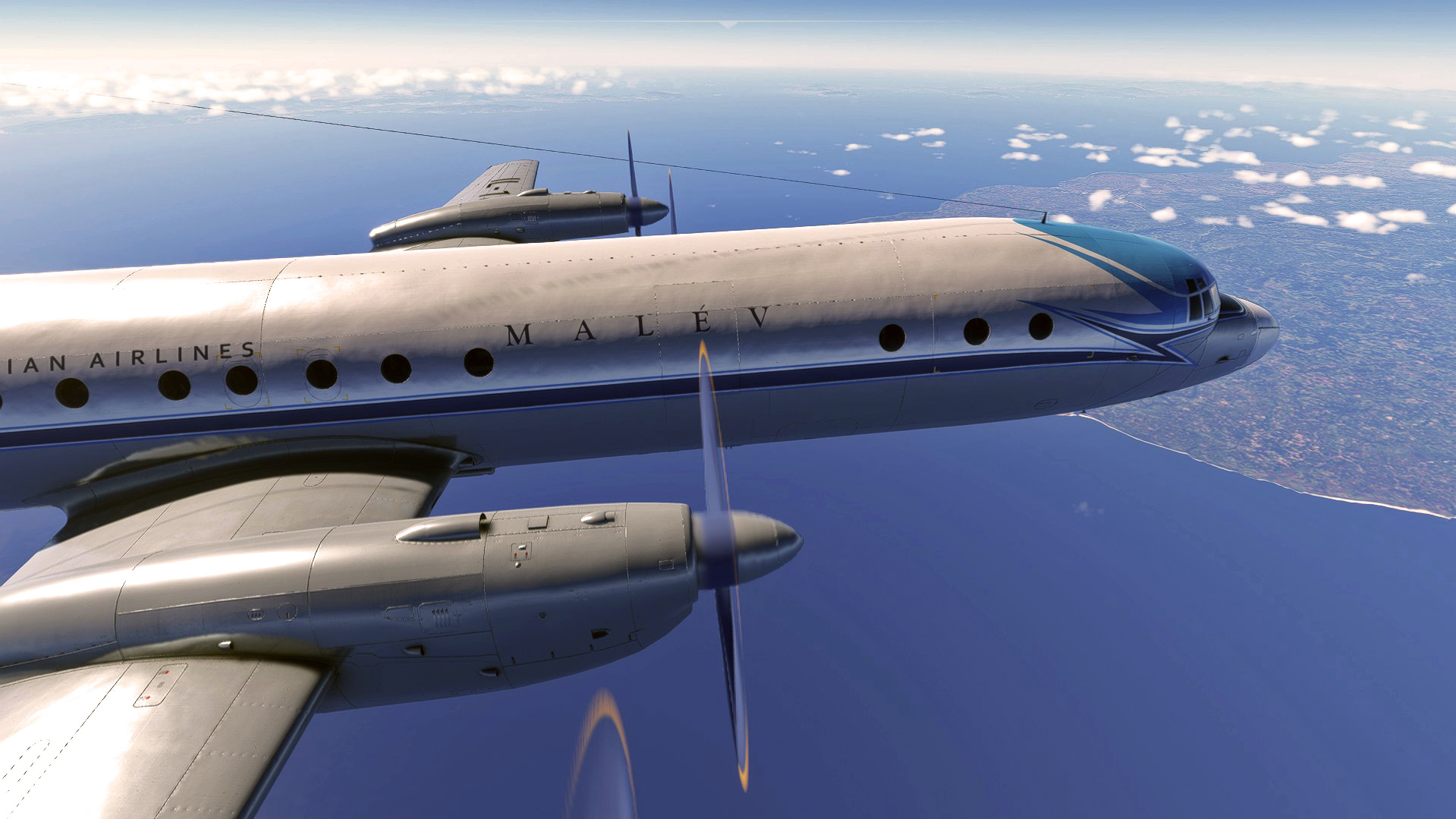 Ilyushin Il-18D Ilyushin Il-18D